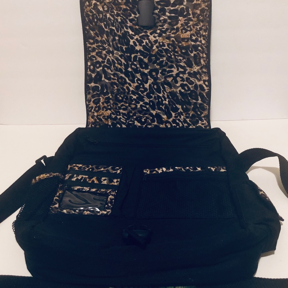 Handmade Leopard Messenger Bag - Picture 5 of 5